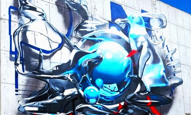 bond truluv - street art avenue - christchurch - nouvelle zelande
