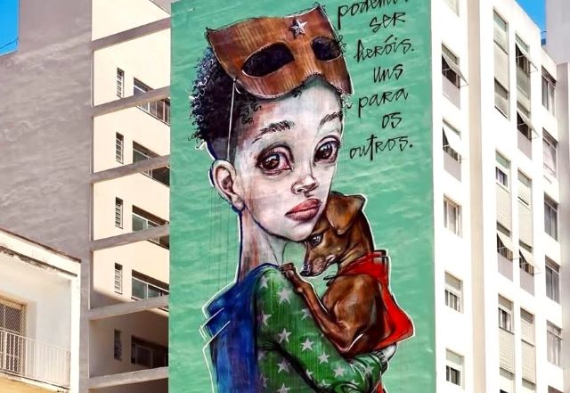 hera herakut - street art avenue - sao paulo - bresil
