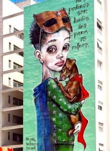 hera herakut - street art avenue - sao paulo - bresil