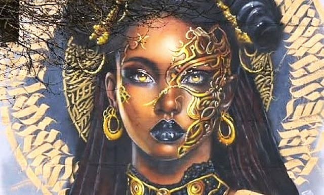 k2b graff - naja calligraphie - street art avenue -elbeuf - france