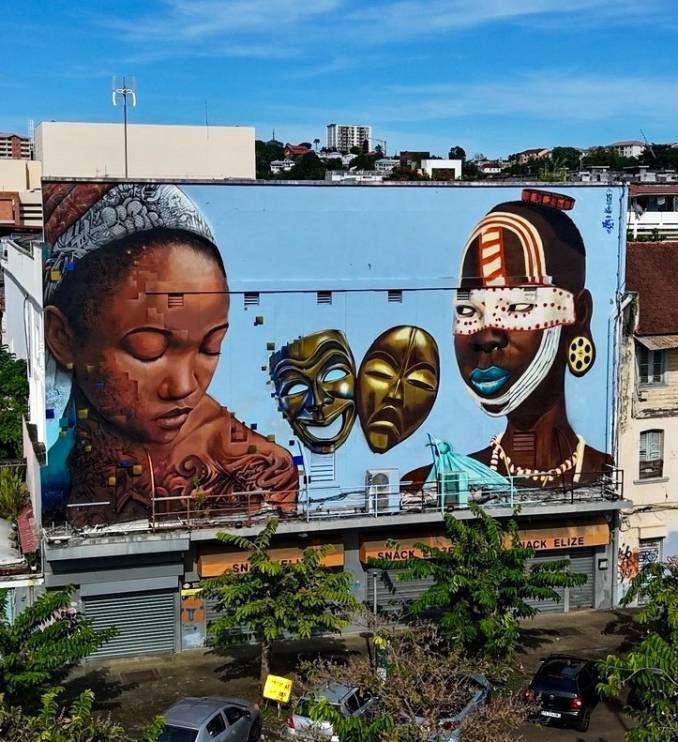 xan - breeze yoko - street art avenue - fort de france - france
