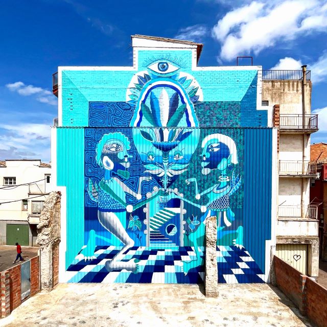 guinr - street art avenue - torrefarrera - espagne