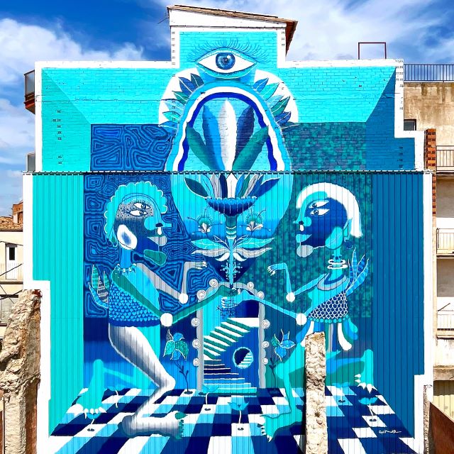 guinr - street art avenue - torrefarrera - espagne