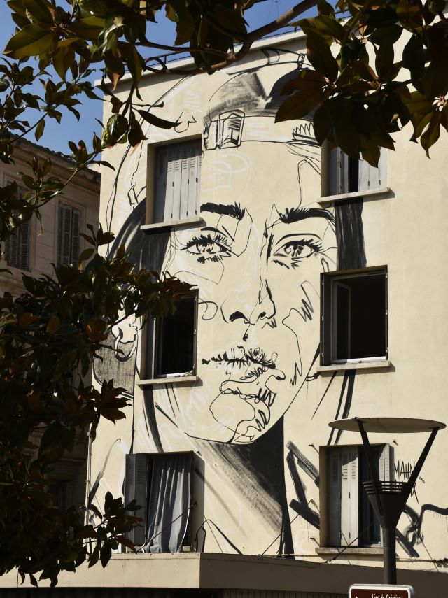 mahn kloix - street art avenue - marseille - france