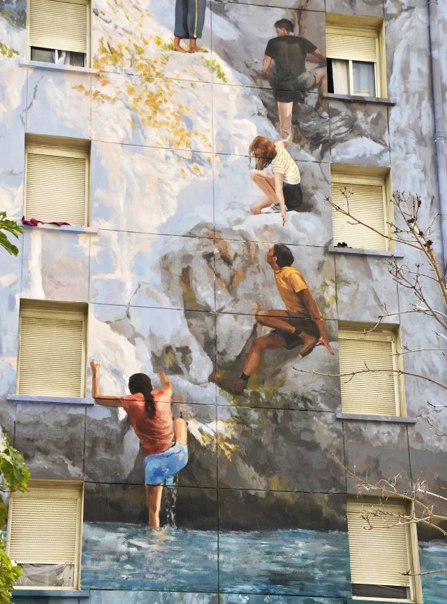 rouge hartley - street art avenue - marseille - france