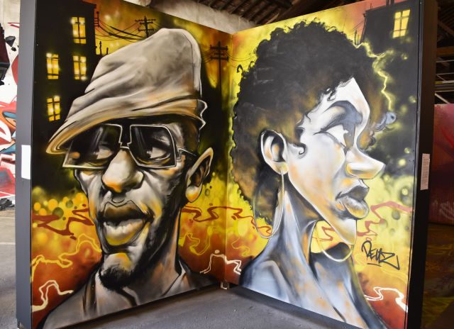 l'aerosol -street art avenue - marseille - france