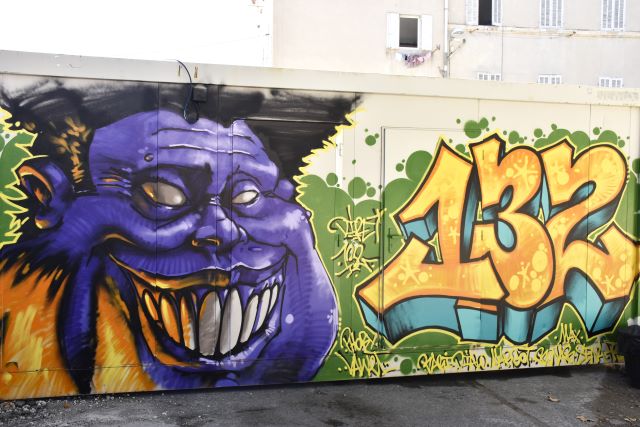 l'aerosol -street art avenue - marseille - france