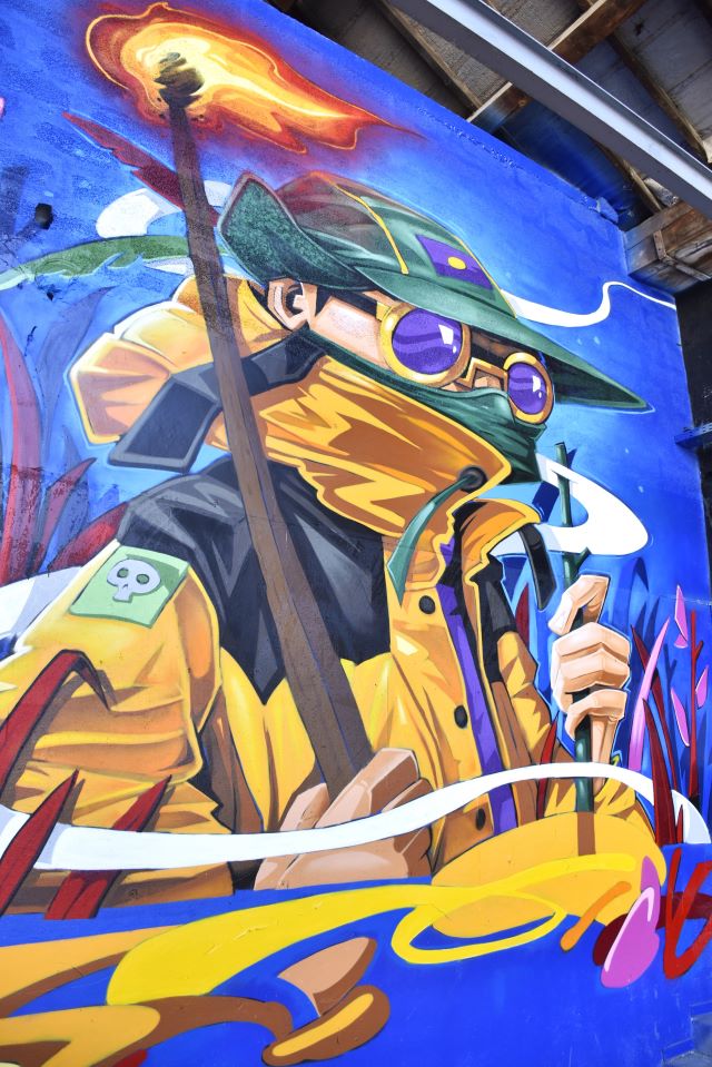 l'aerosol -street art avenue - marseille - france