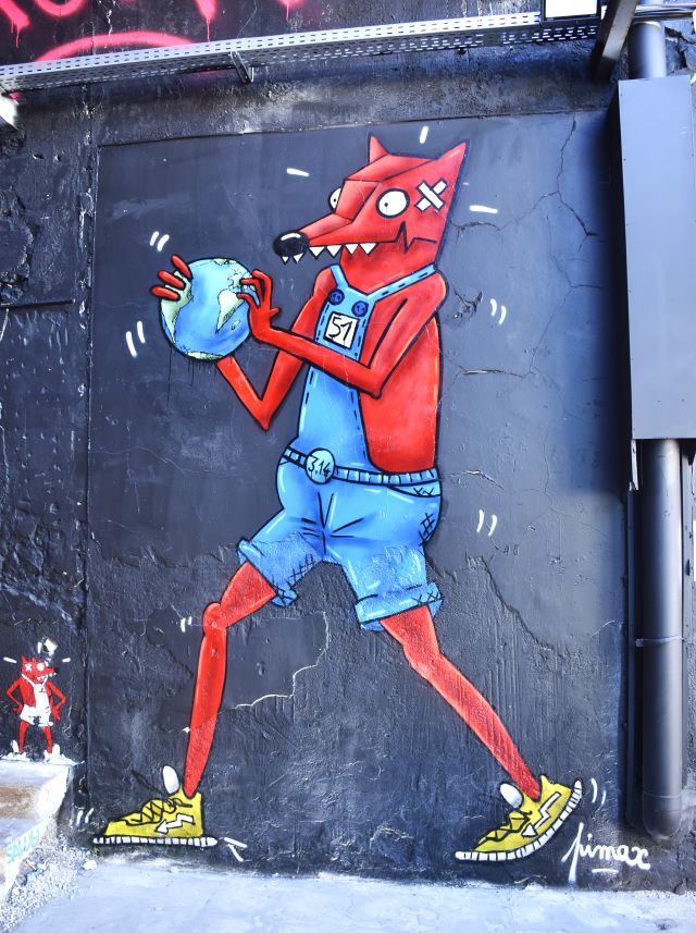 l'aerosol -street art avenue - marseille - france