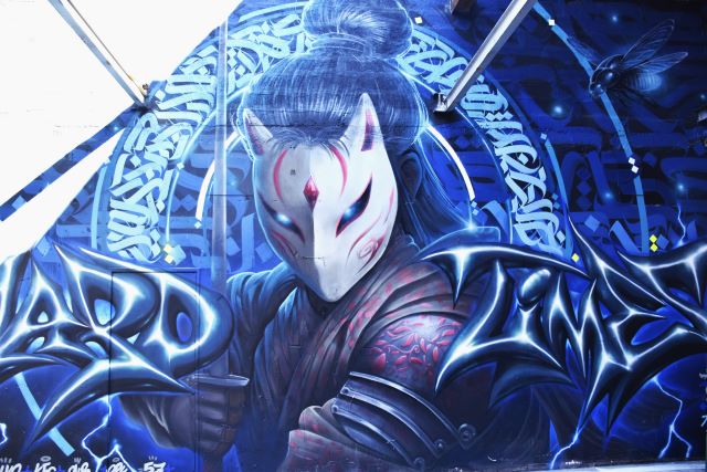 l'aerosol -street art avenue - marseille - france