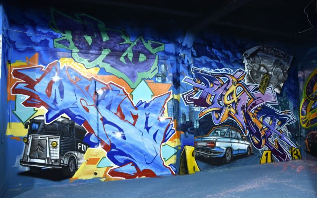 l'aerosol -street art avenue - marseille - france